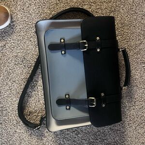 Stylish Black and Gray computer bag